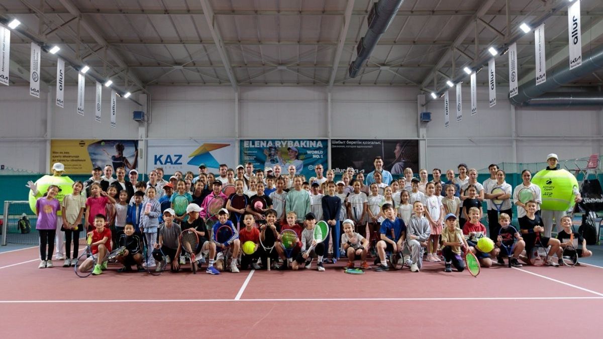 В Алматы открылся обновлённый теннисный центр KIA Tennis Park