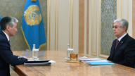 Мемлекет басшысы Ұлытау облысының әкімі Дастан Рыспековті қабылдады