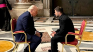 “Көп нәрсені талқыладық”: Зеленский мен Трамп Римде не жайлы сөйлесті?
