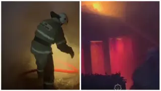 Талғар ауданындағы демалыс аймағында қонақүй үйшігі өртенді: зардап шеккендер жоқ