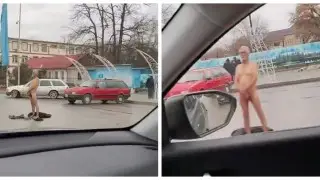 Кордай ауылында ер адамның жалаңаш жүргені жұртшылықты шошындырды