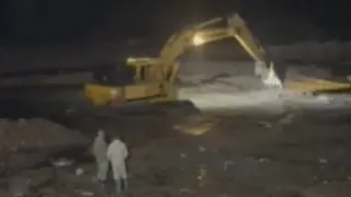 Шымкентте 2,7 миллиард теңгеге салынған бөгеттің бір бөлігін беймәлім тұлғалар қиратты