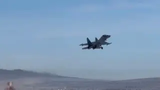 Қарағанды облысында Су-30СМ жойғыш ұшағы апатқа ұшырады: экипаж аман
