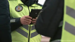 Ресей нөмірімен жүрген көлік жүргізушісі жарты миллион теңге айыппұлға ілінді