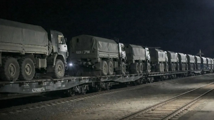 Маңғыстаудағы әскери техника колоннасының видеосына Қорғаныс министрлігі түсініктеме берді