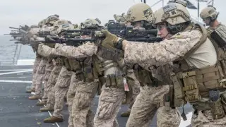 АҚШ теңіз жаяу әскерлерінің элиталық жасағын Ормуз бұғазына жіберді