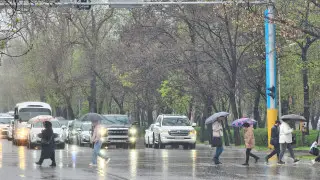Алматыда екі күн бойы нөсер жаңбыр жауады: коммуналдық қызметтер дайындық үстінде
