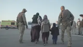 Ұлттық қауіпсіздік комитеті Сириядан балаларды құтқарған әйел офицердің тарихын жариялады