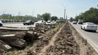 Алматыда трамвай рельстері алынып тасталуда: Әкімдік себебін түсіндірді