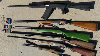 Ұлттық қауіпсіздік комитеті ауқымды операция барысында гранатомет пен автоматтарды тәркіледі