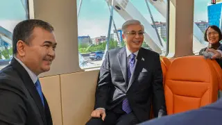 Мемлекет басшысы Астана LRT-ның жұмысын бастады