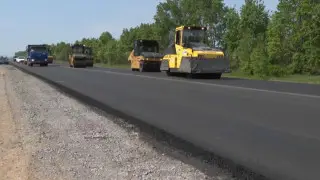 Ақмола облысындағы танымал курортқа баратын жол жаңартылуда