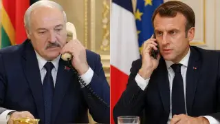 Макрон Лукашенконы Украинаға қарсы соғысқа араластырмауға шақырды